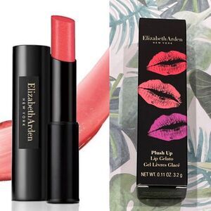 NEW Elizabeth Arden Plush Up Lip Gelato Lipstick Gel Just Peachy Gloss